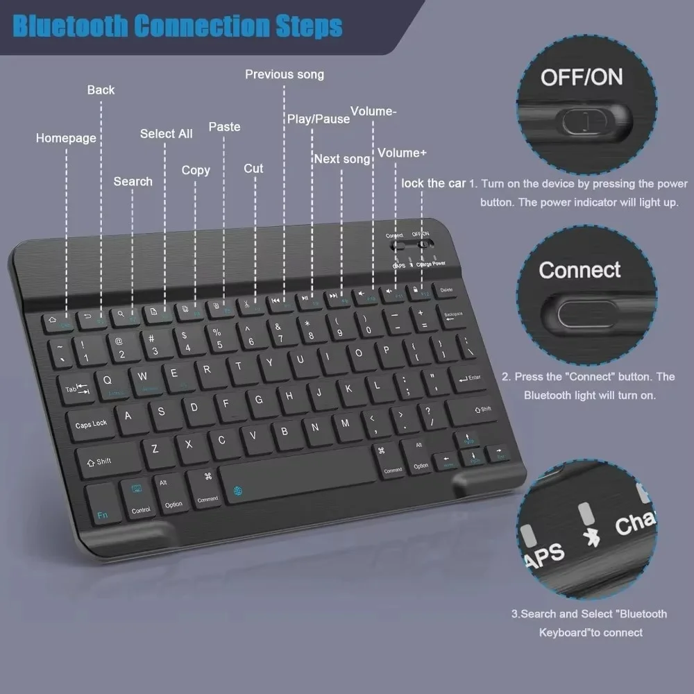 Keyboard Bluetooth untuk iPad  - Desk Setup Ipad ulasan dan harga