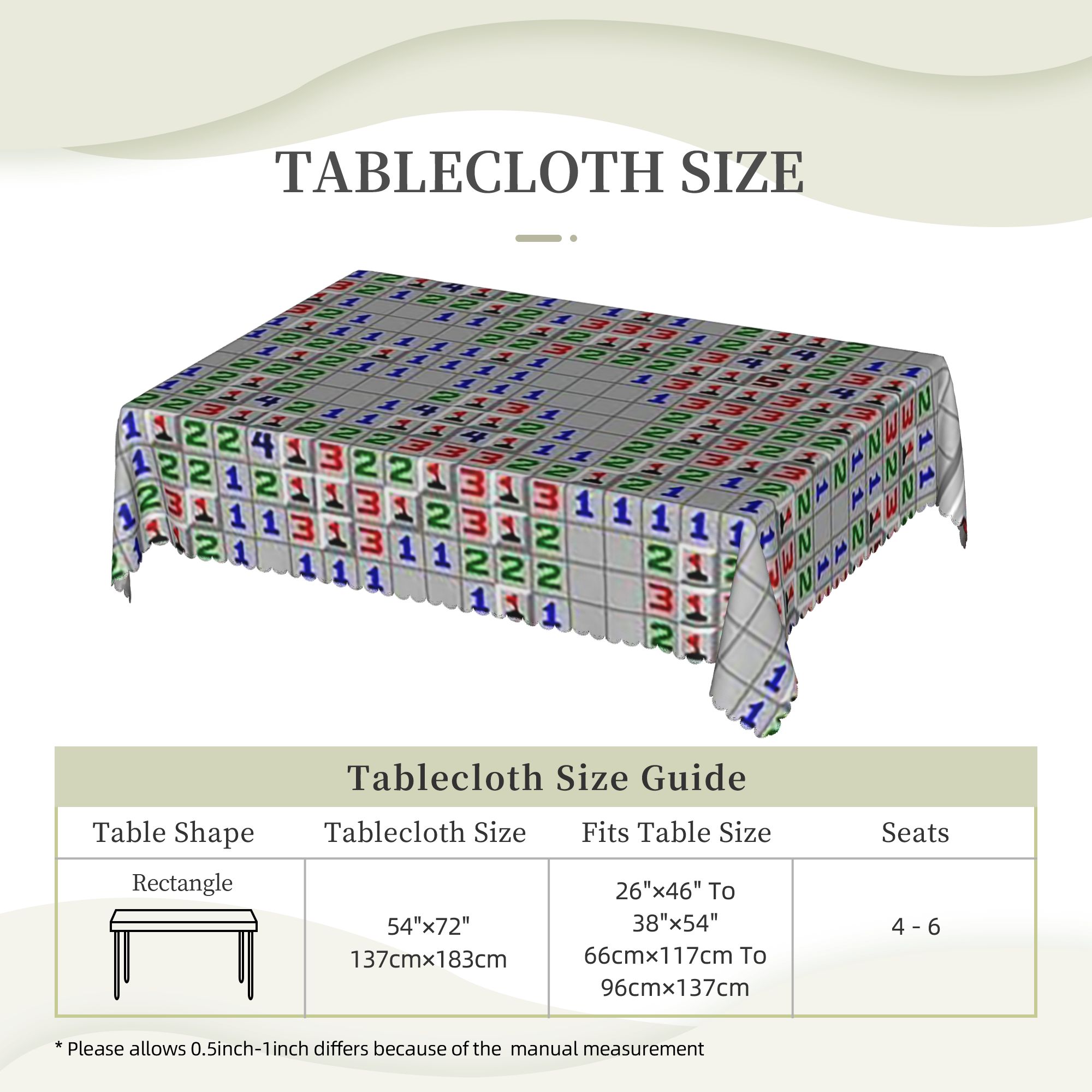 Taplak Meja Persegi Panjang An - Desk Setup Wallpaper ulasan dan harga