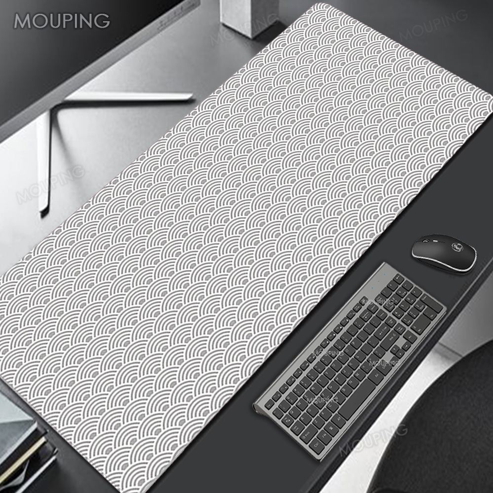 Karpet Alas Meja Hitam Aksesor - Desk Setup Black And White ulasan dan harga