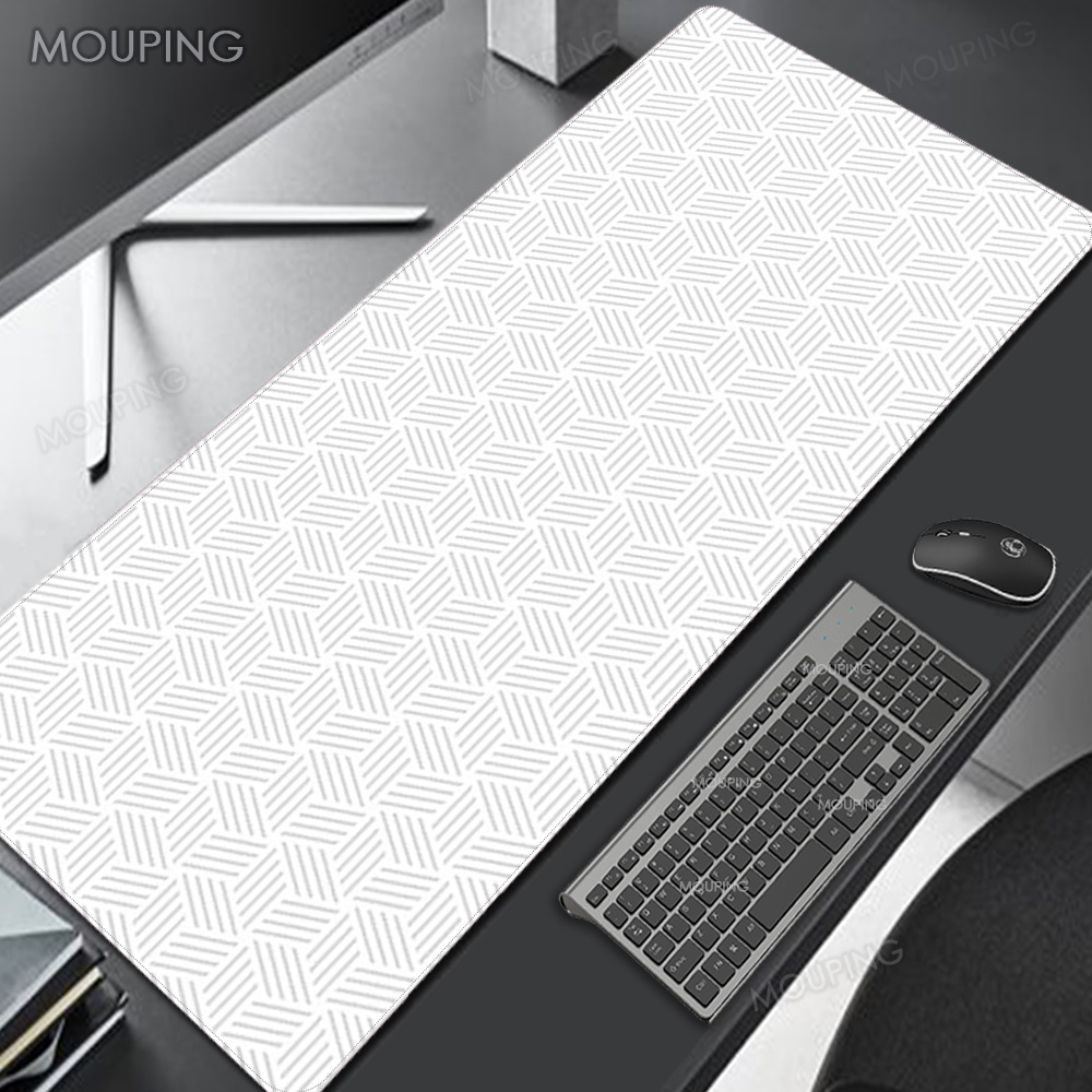 Karpet Alas Meja Hitam Aksesor - Desk Setup Black And White ulasan dan harga