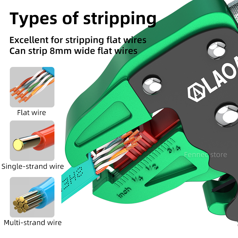 LAOA Alat Pengupas Kawat Penje - Power Strip Flat ulasan dan harga