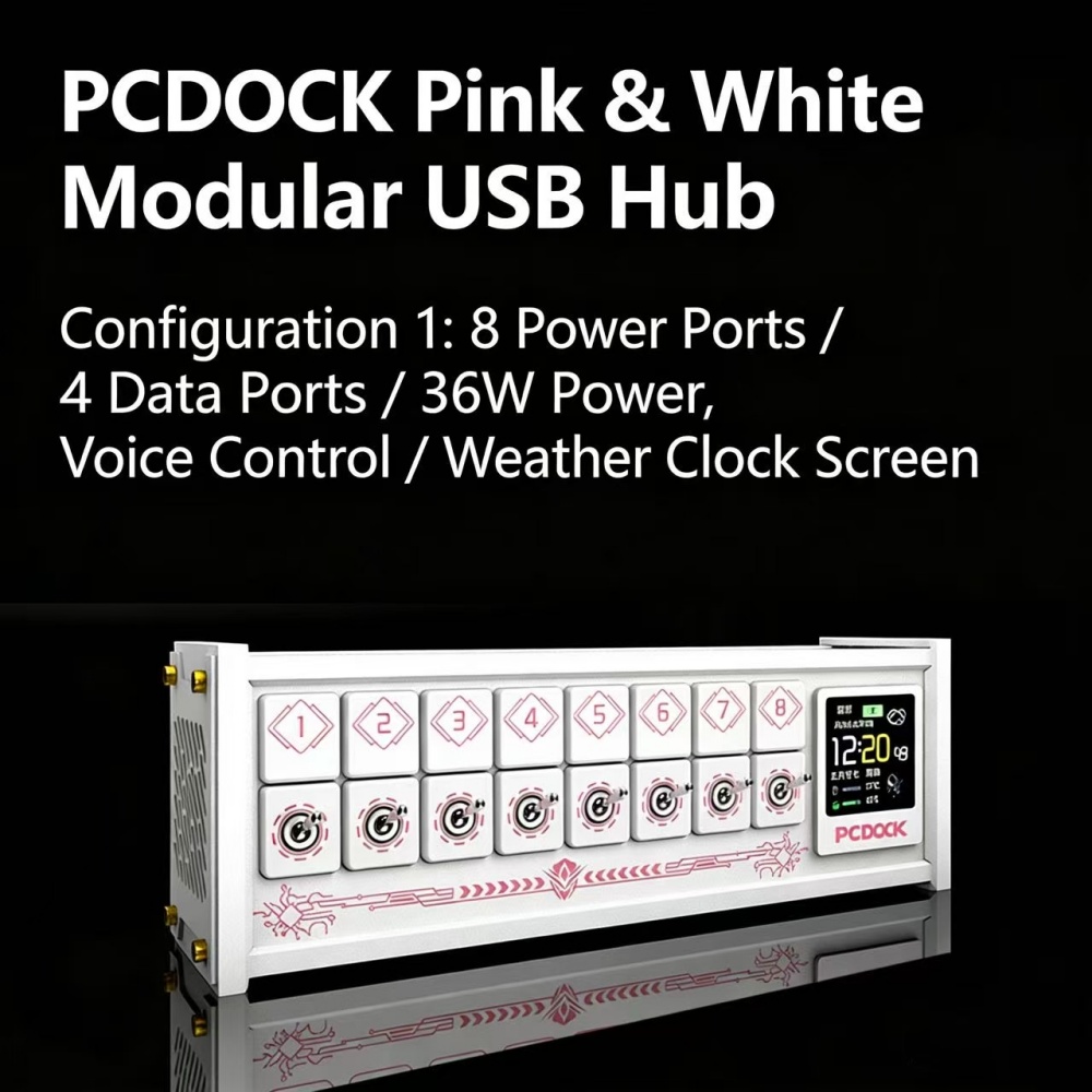 PCDOCK Blok Stopkontak USB Des - Desk Setup Tech ulasan dan harga