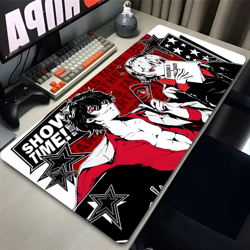 Alas Mouse Game Populer Laptop - Desk Setup Black And White ulasan dan harga