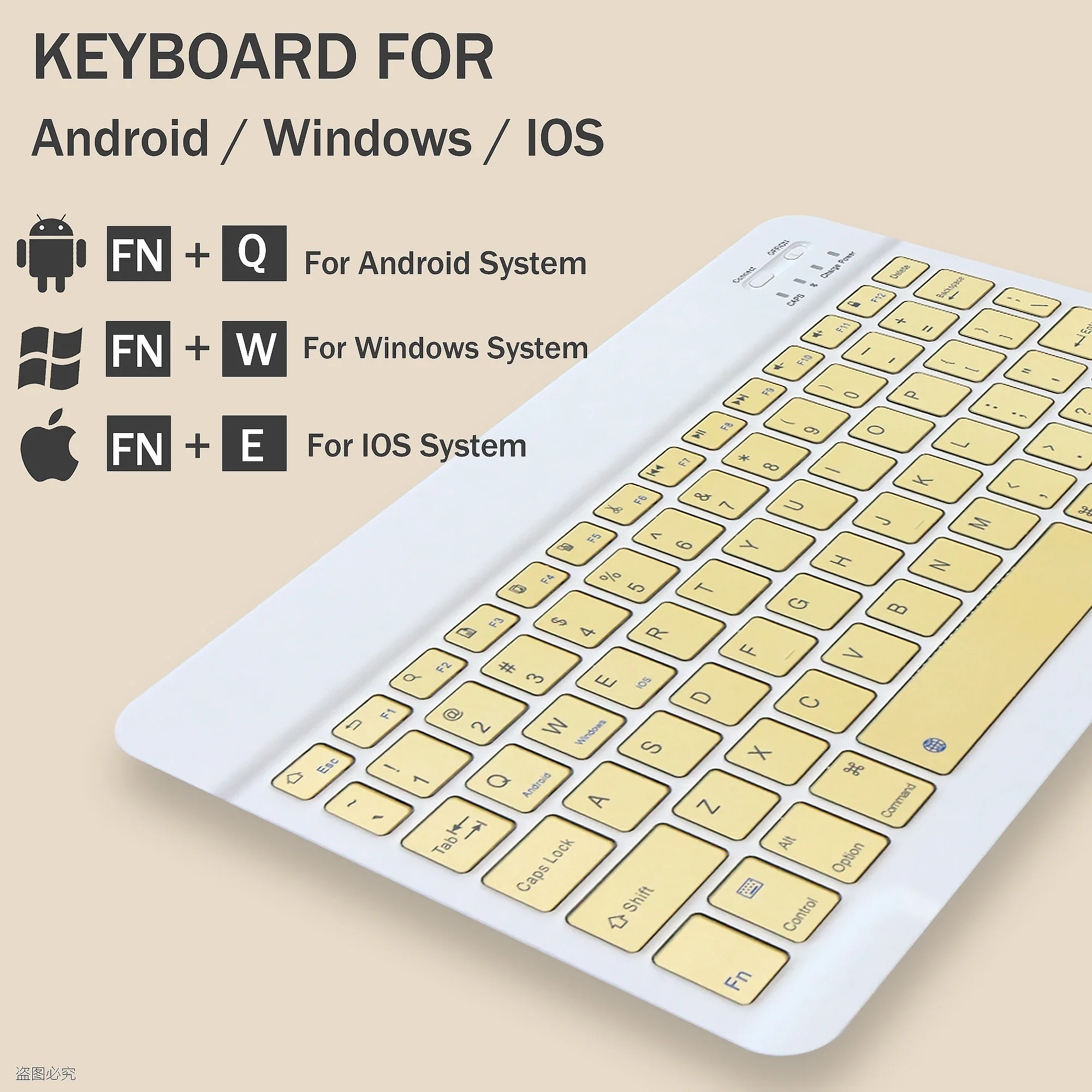 Warna-warni permen Bluetooth c - Desk Setup Ipad ulasan dan harga
