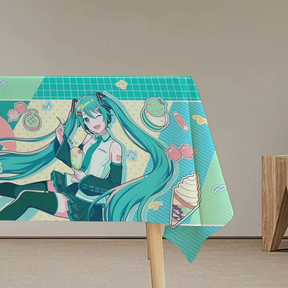 Kartun H-Hatsunees Lucu M-Miku - Desk Setup Wallpaper ulasan dan harga