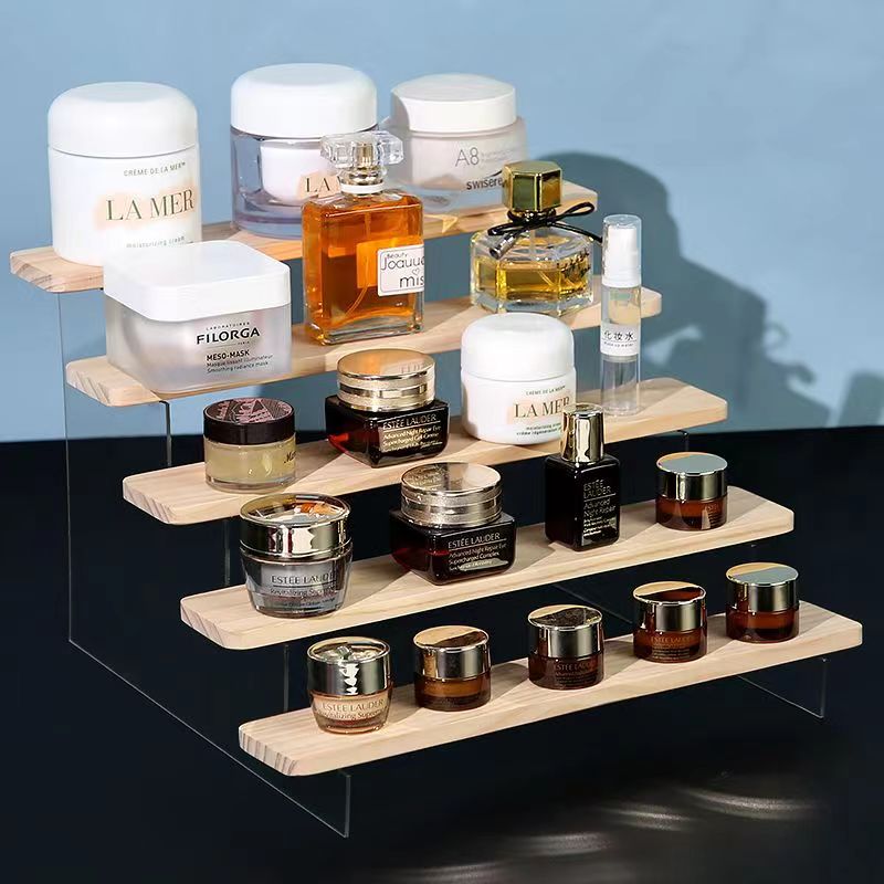 Rak Pajangan Kayu Bakar, Rak P - Desk Setup Shelf ulasan dan harga
