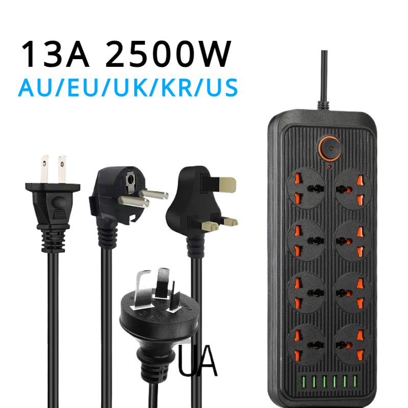 13A stop kontak Strip daya Uni - Power Strip Flat ulasan dan harga