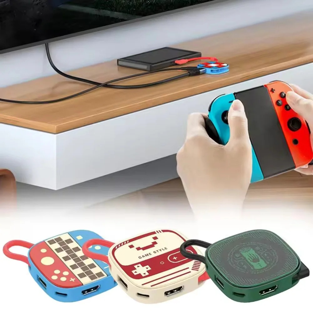 Switch 2 Dock HDMI 4K USB 3.0  - Desk Setup Usb Hub ulasan dan harga