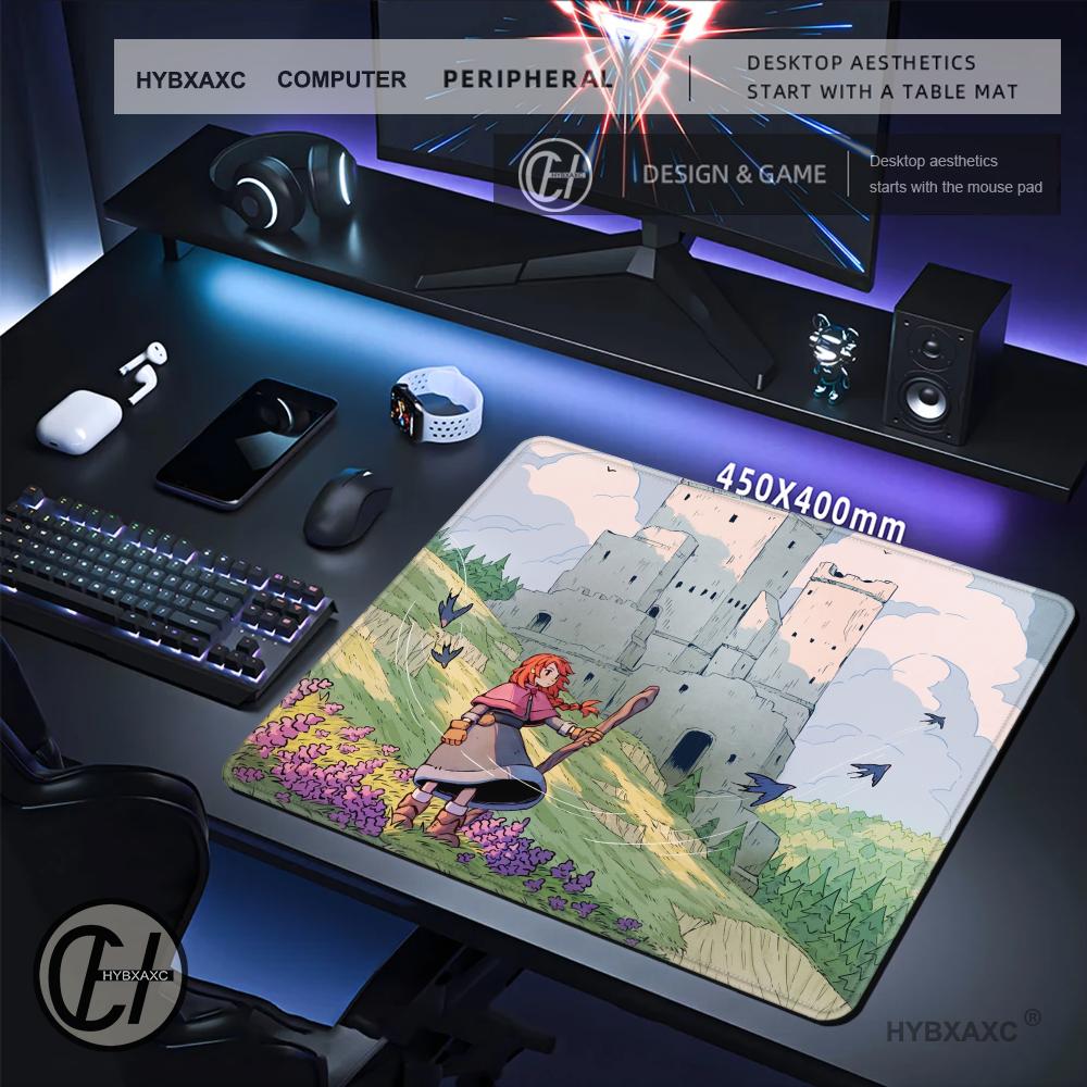HYBXAXC Anime Castle Adventure - Desk Setup Gaming And Work ulasan dan harga
