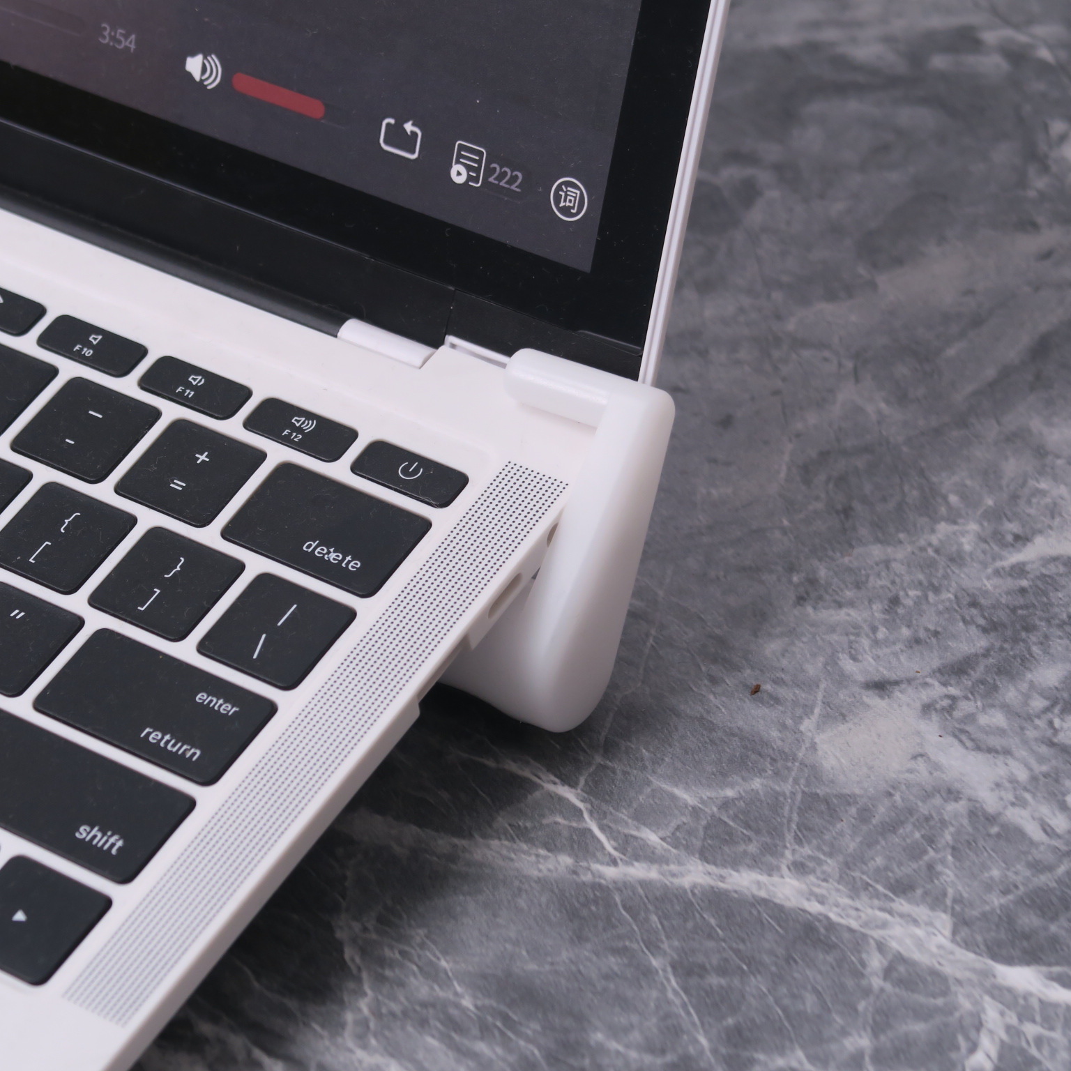 Dudukan Laptop Portabel Lipat, - Desk Setup Mac ulasan dan harga
