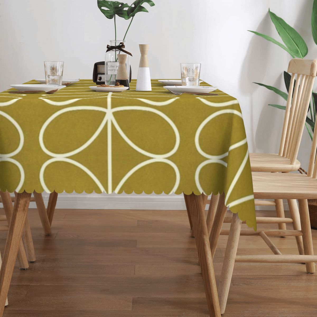 Orla Kiely taplak meja persegi - Desk Setup Wallpaper ulasan dan harga