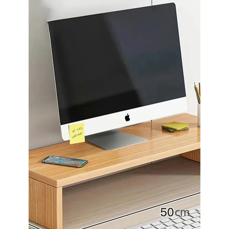 Penyangga Monitor Multifungsi, - Desk Setup Oak ulasan dan harga