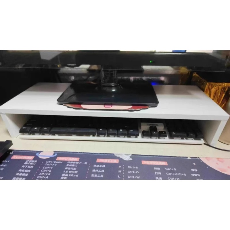 Penyangga Monitor Multifungsi, - Desk Setup Oak ulasan dan harga
