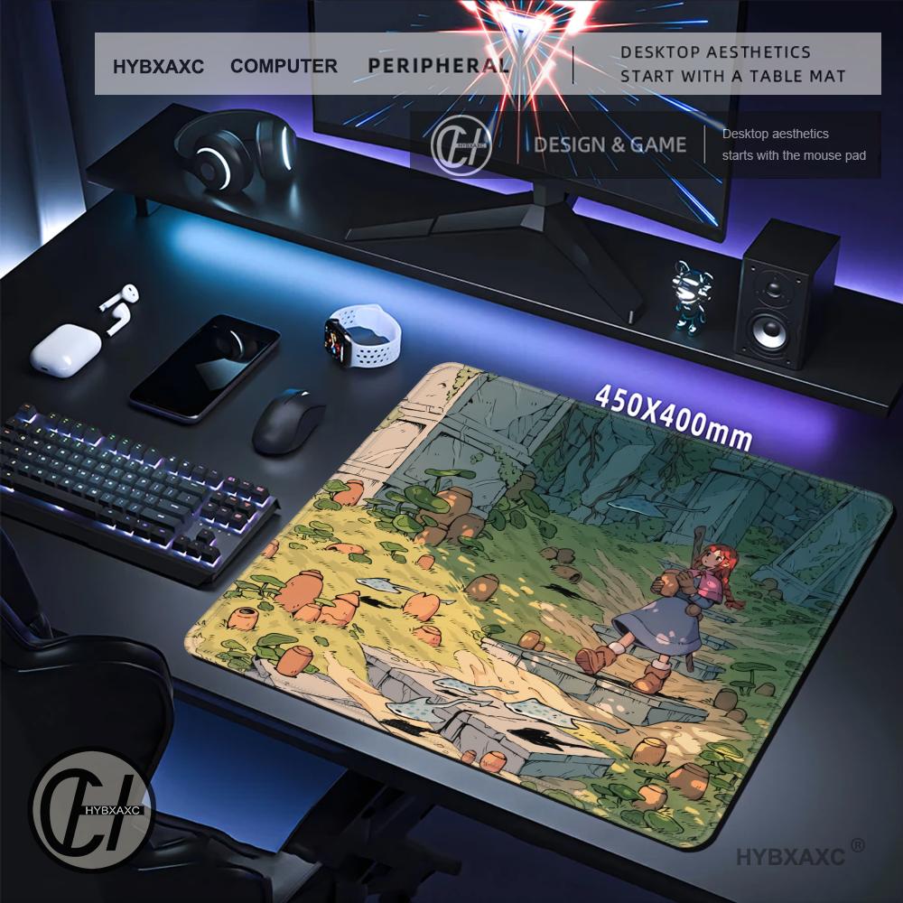 HYBXAXC Anime Adventure Girl R - Desk Setup Gaming And Work ulasan dan harga