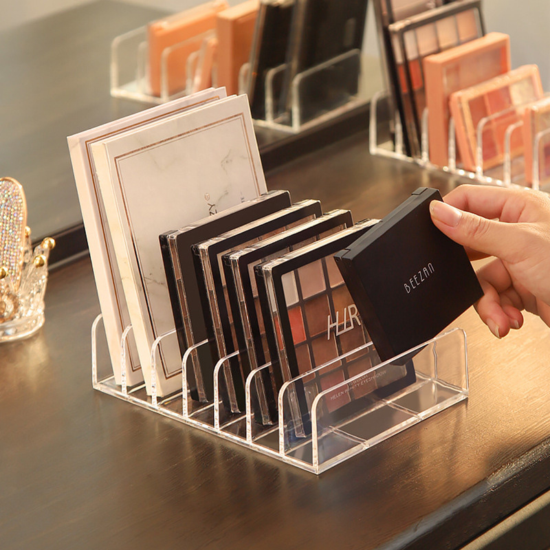7 Kompartemen Makeup Organizer - Desk Setup Shelf ulasan dan harga