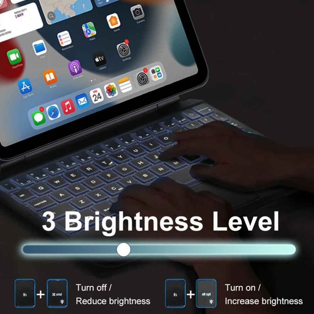 Casing Sentuh Keyboard Ajaib u - Desk Setup Ipad ulasan dan harga
